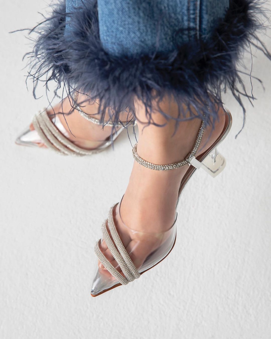 Calla Crystal Heels