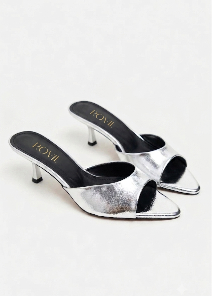 Prona low heels mules