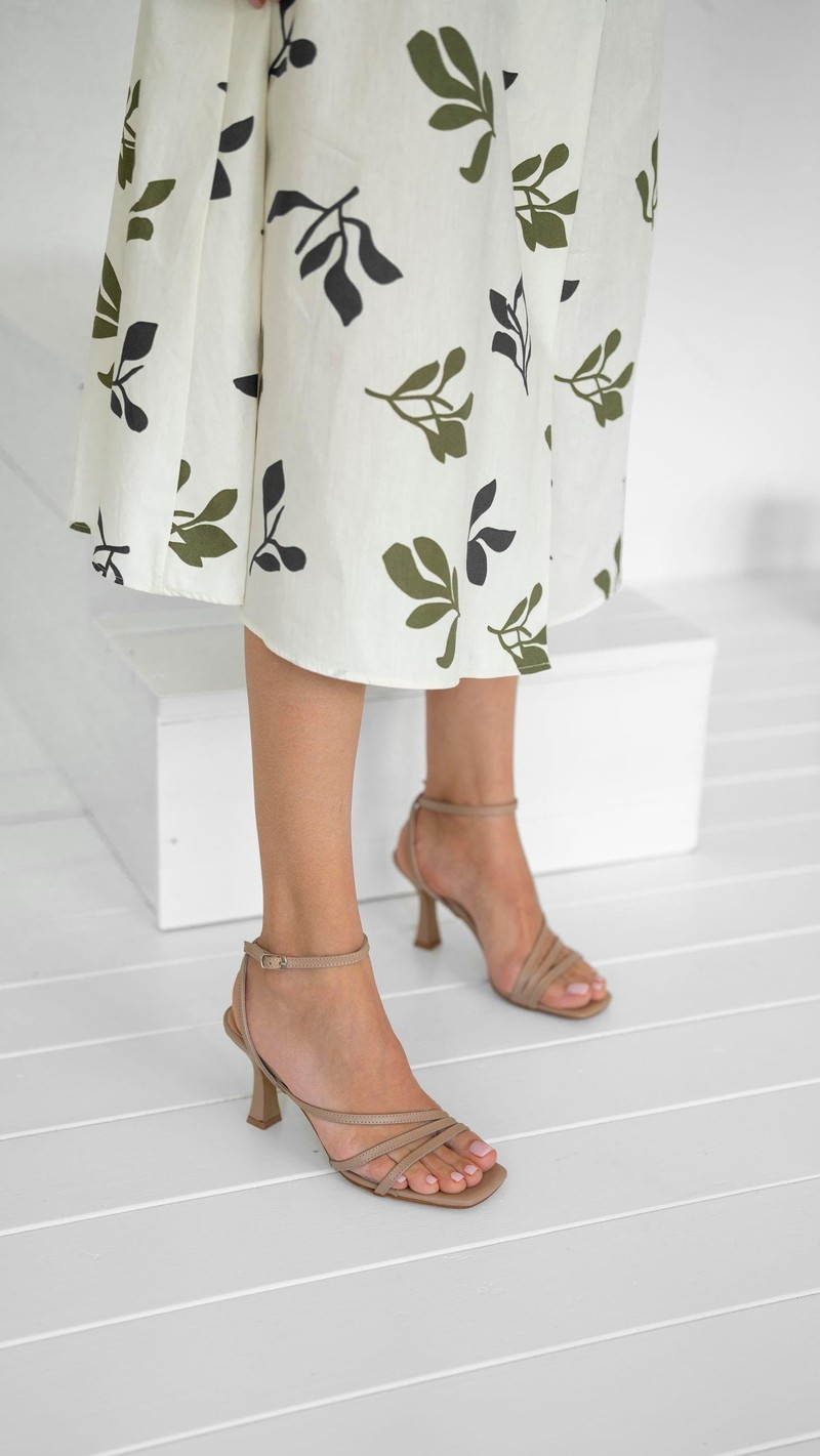 Lava Heeled Sandals