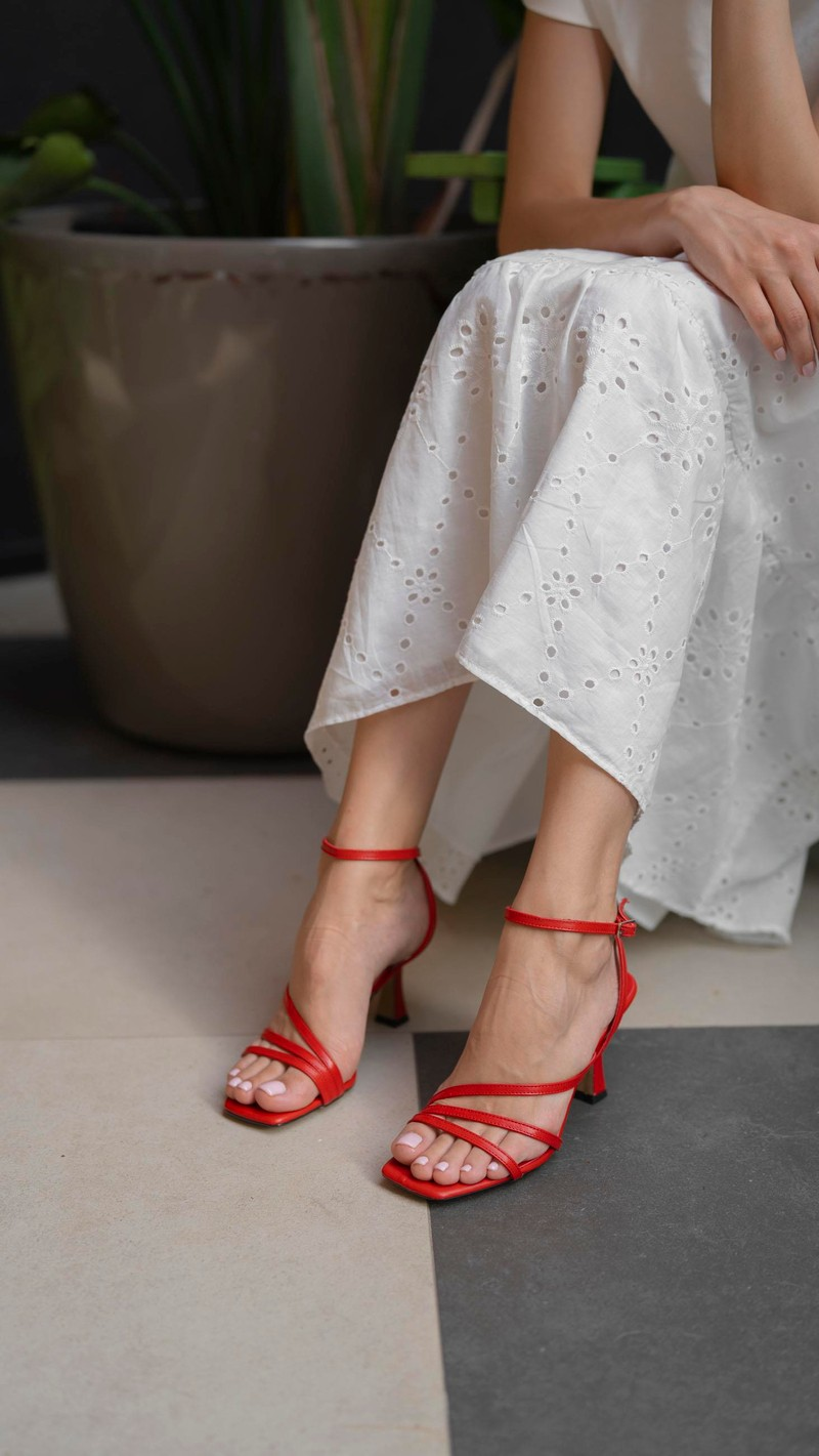 Lava Heeled Sandals