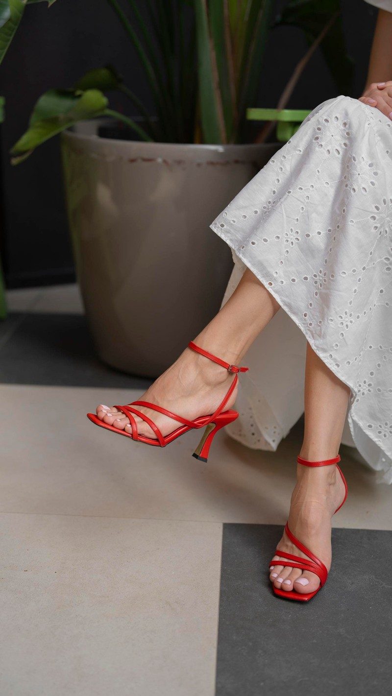 Lava Heeled Sandals