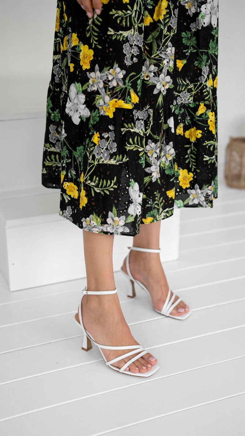 Lava Heeled Sandals