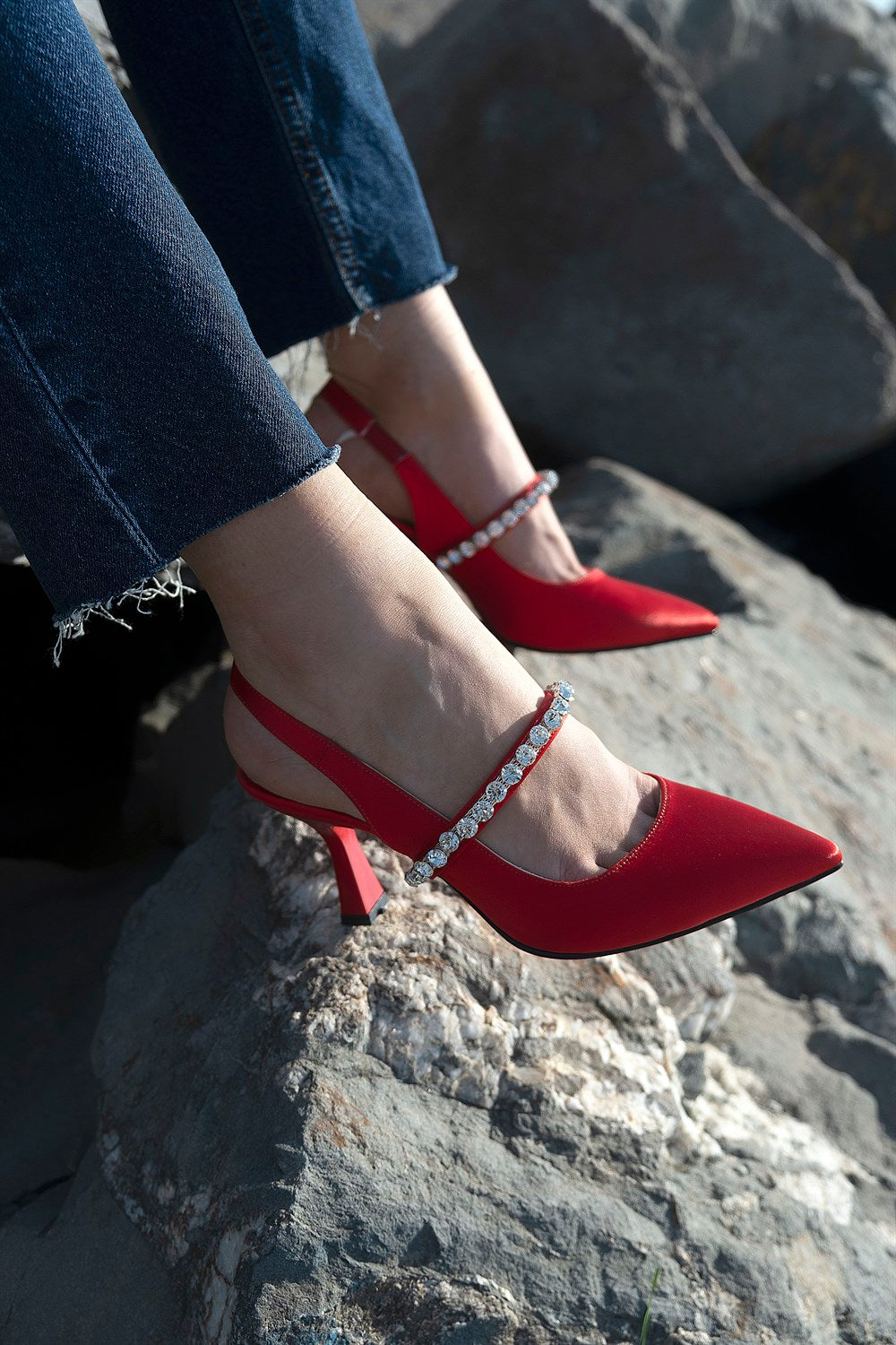 Pia Slingback Heels