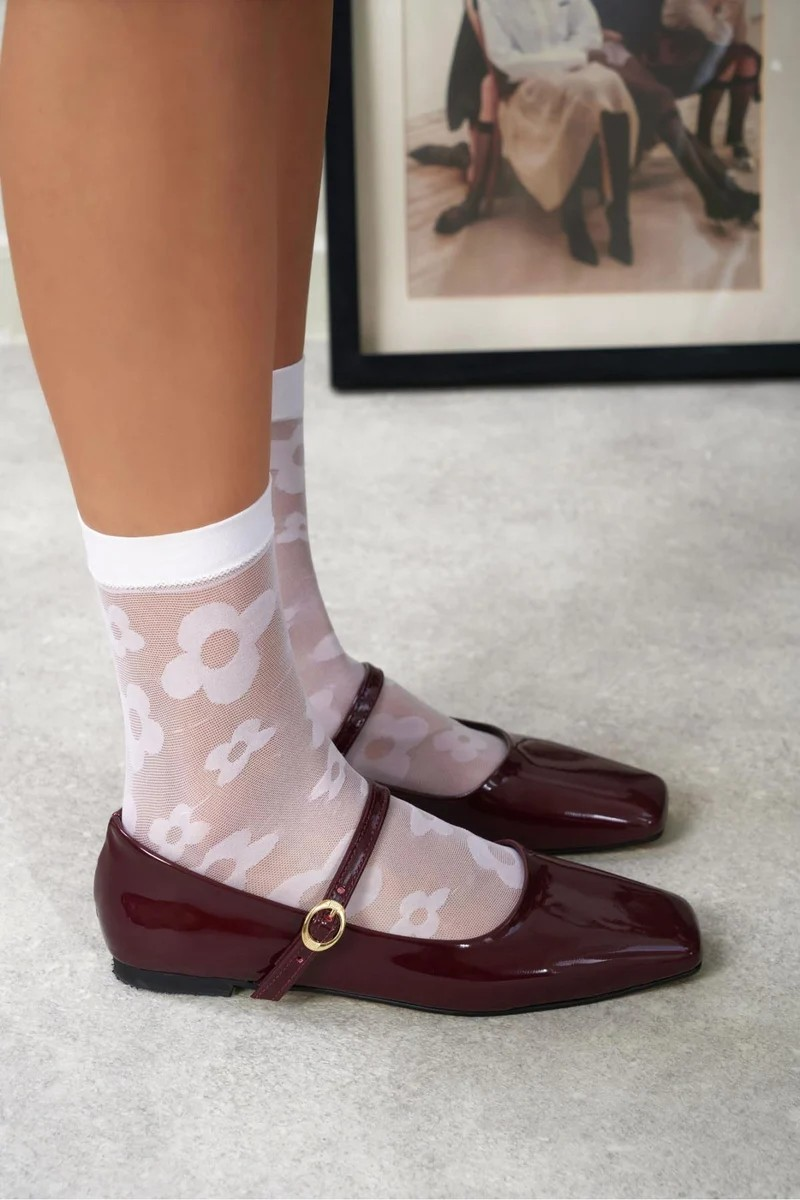 Oval ballet Flats