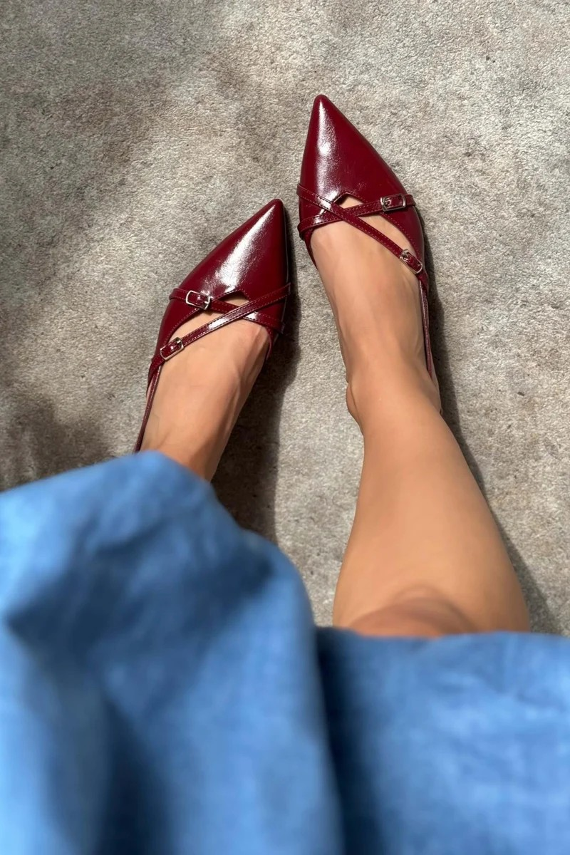 Mirva Low Heels Slingback