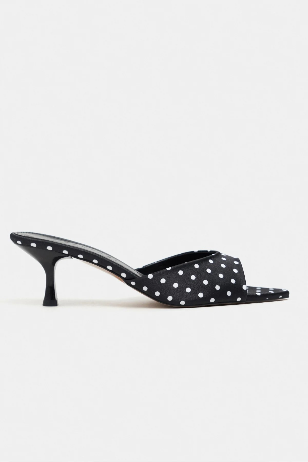 Prona low heels mules  - Polka Dot