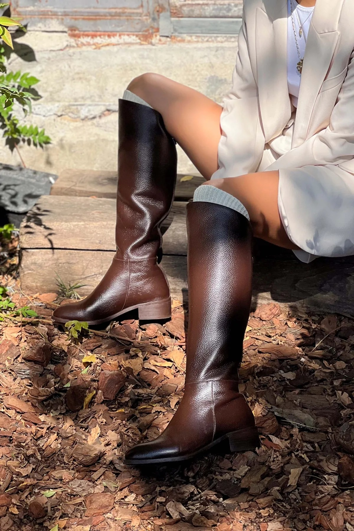 Sako Knee-High Leather Boots