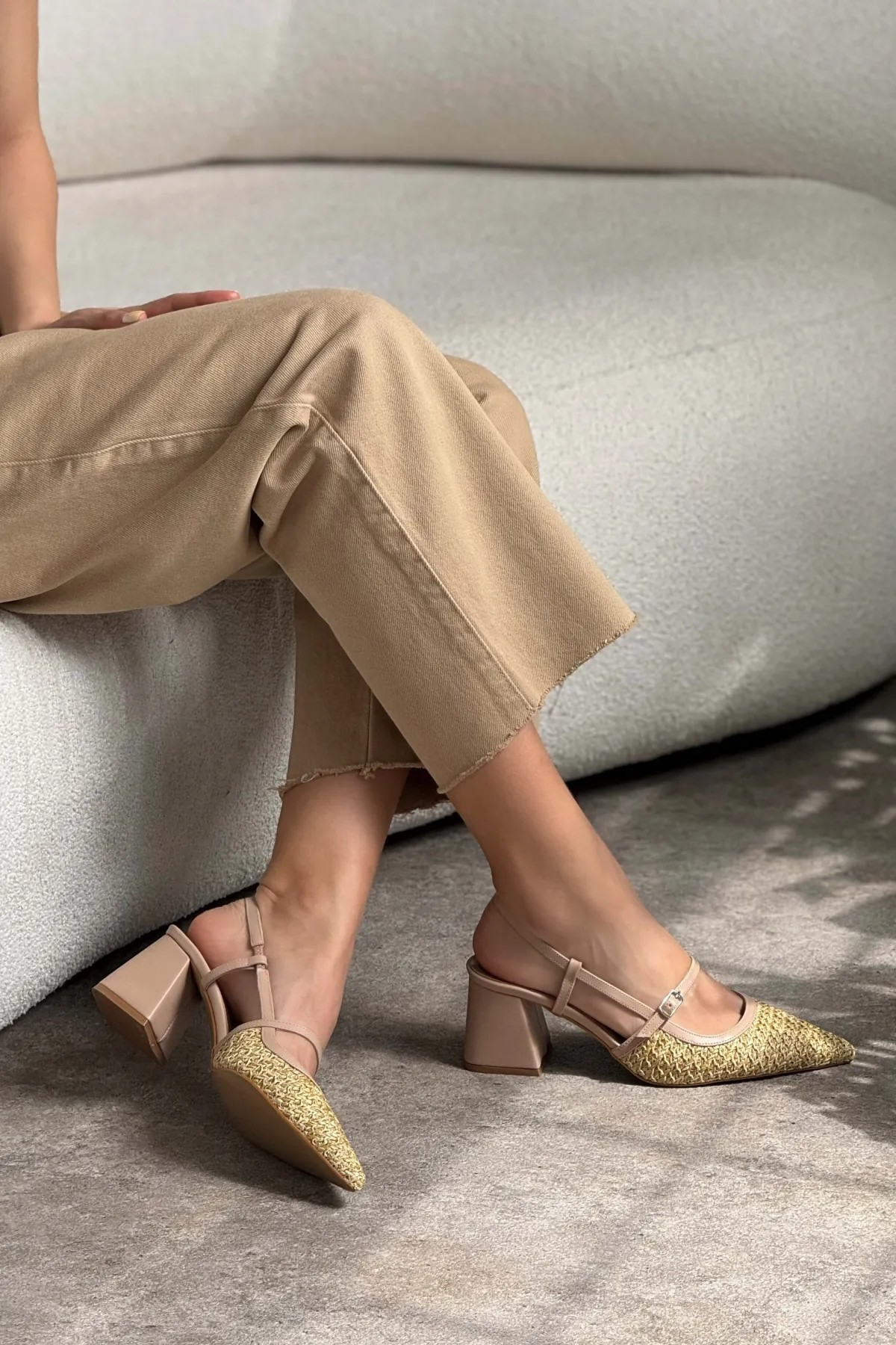 Seza Slingback heels