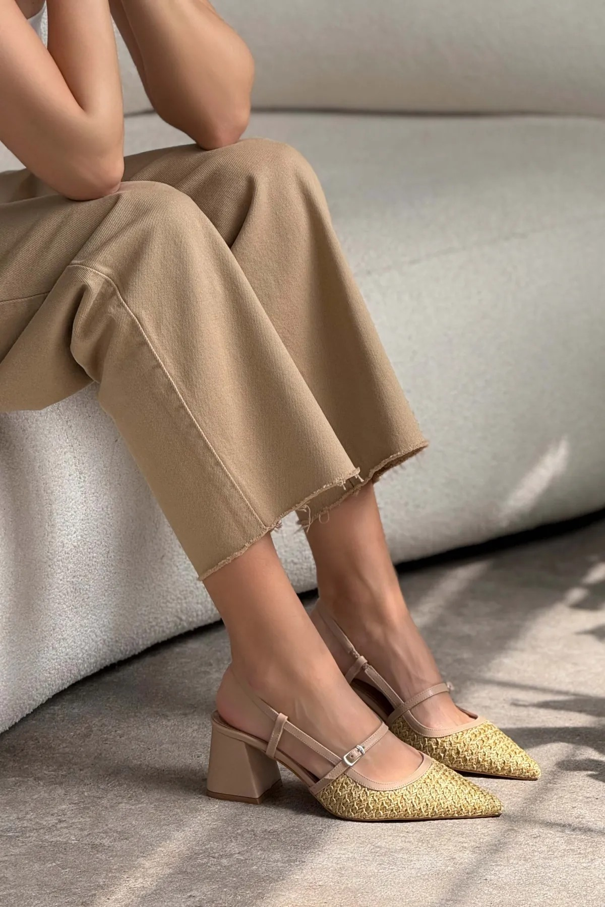 Seza Slingback heels