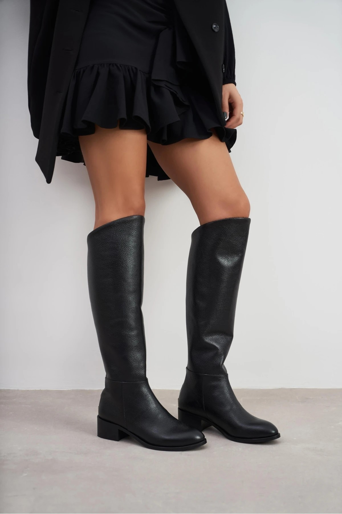 Sako Knee-High Leather Boots