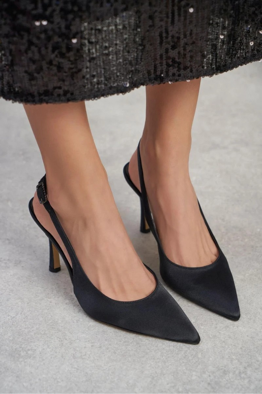 Treva Alingback heels - Satin