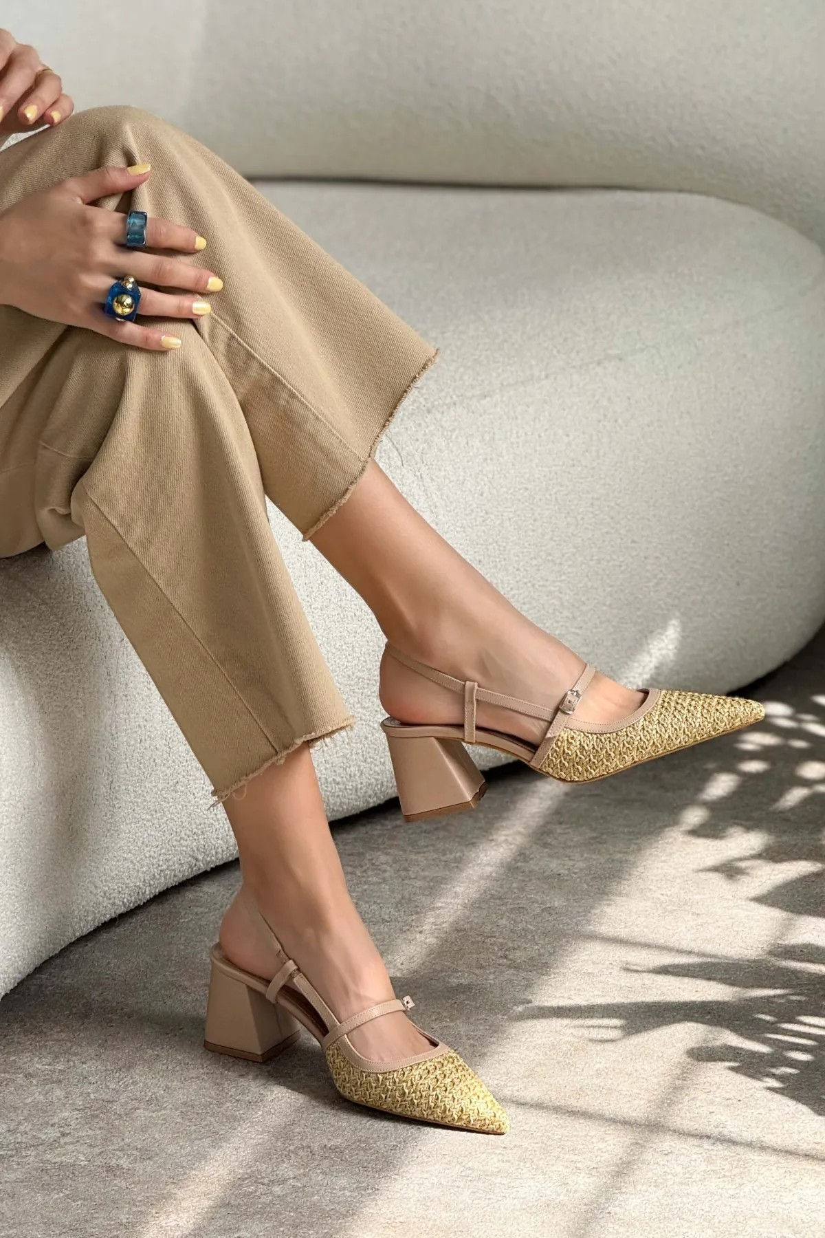 Seza Slingback heels