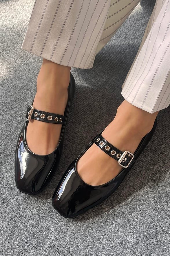 Delani Flats  - Denim