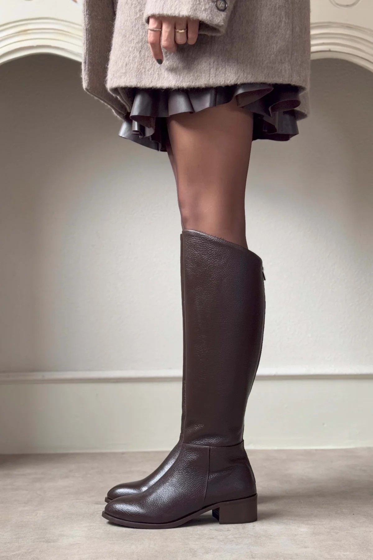 Sako Knee-High Leather Boots