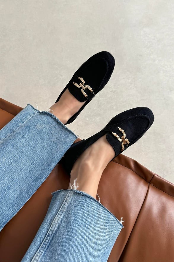 Rish0128 Ribal Ribal Suede loafers – Rovil
