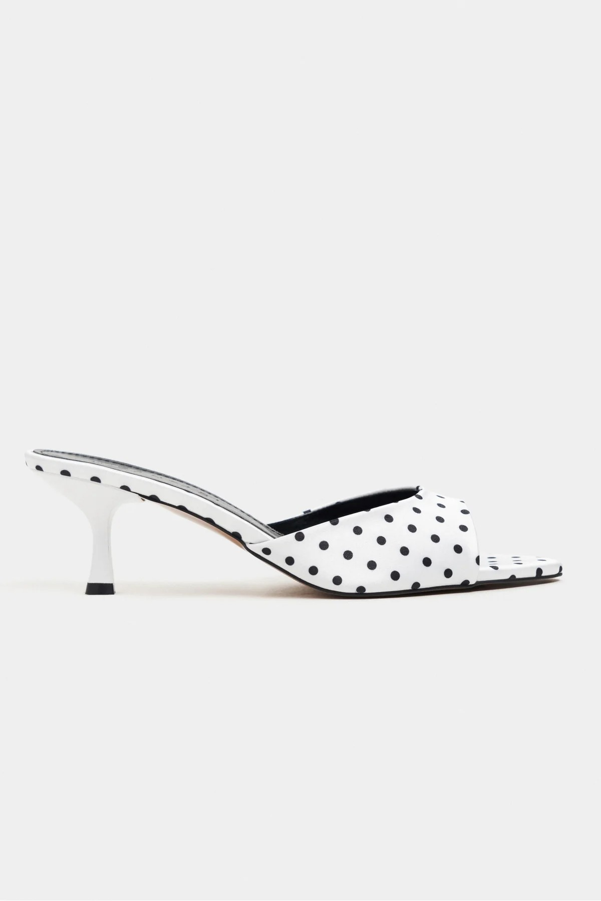 Prona low heels mules  - Polka Dot