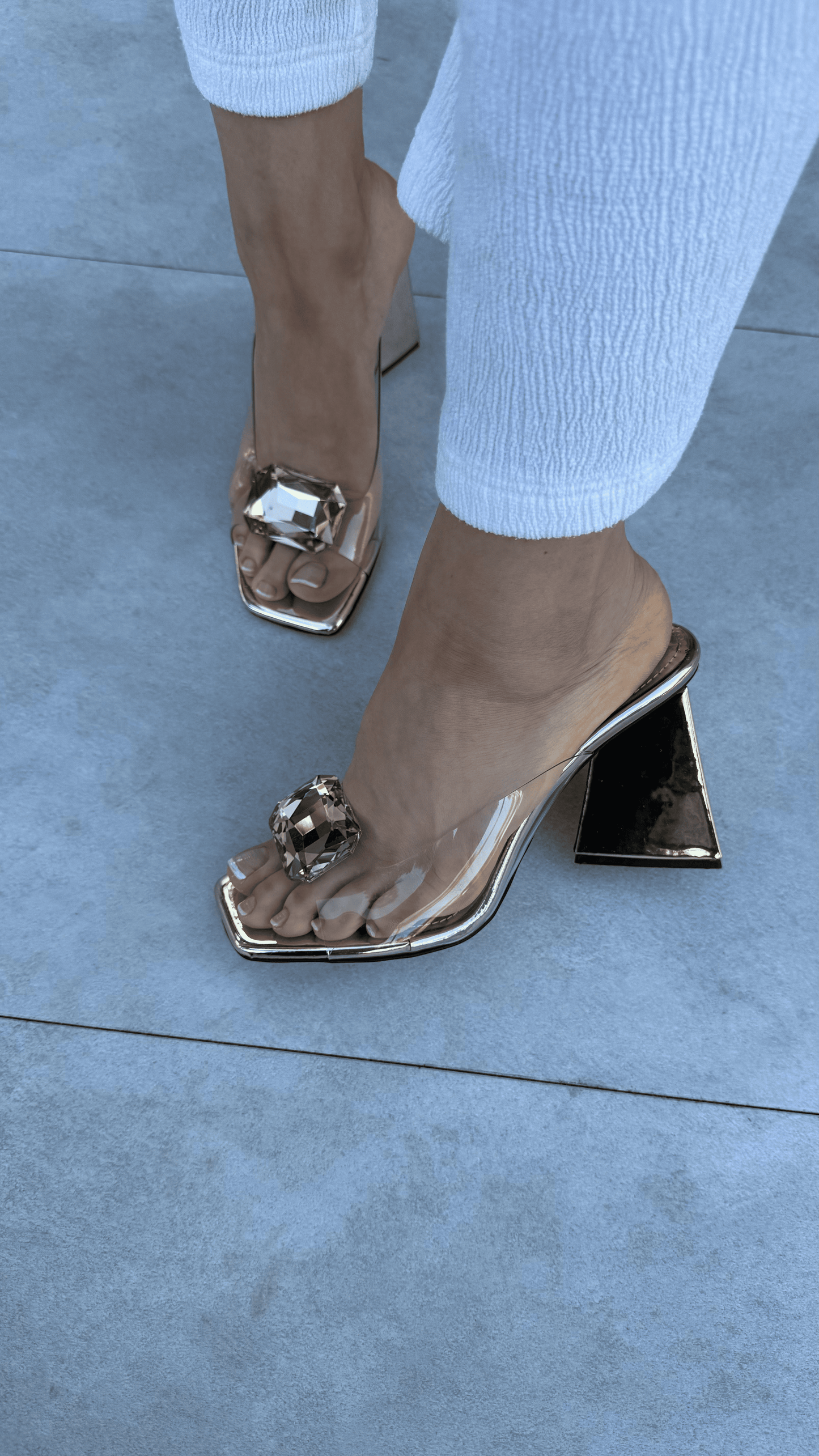 Diamond Pyramid Heels !