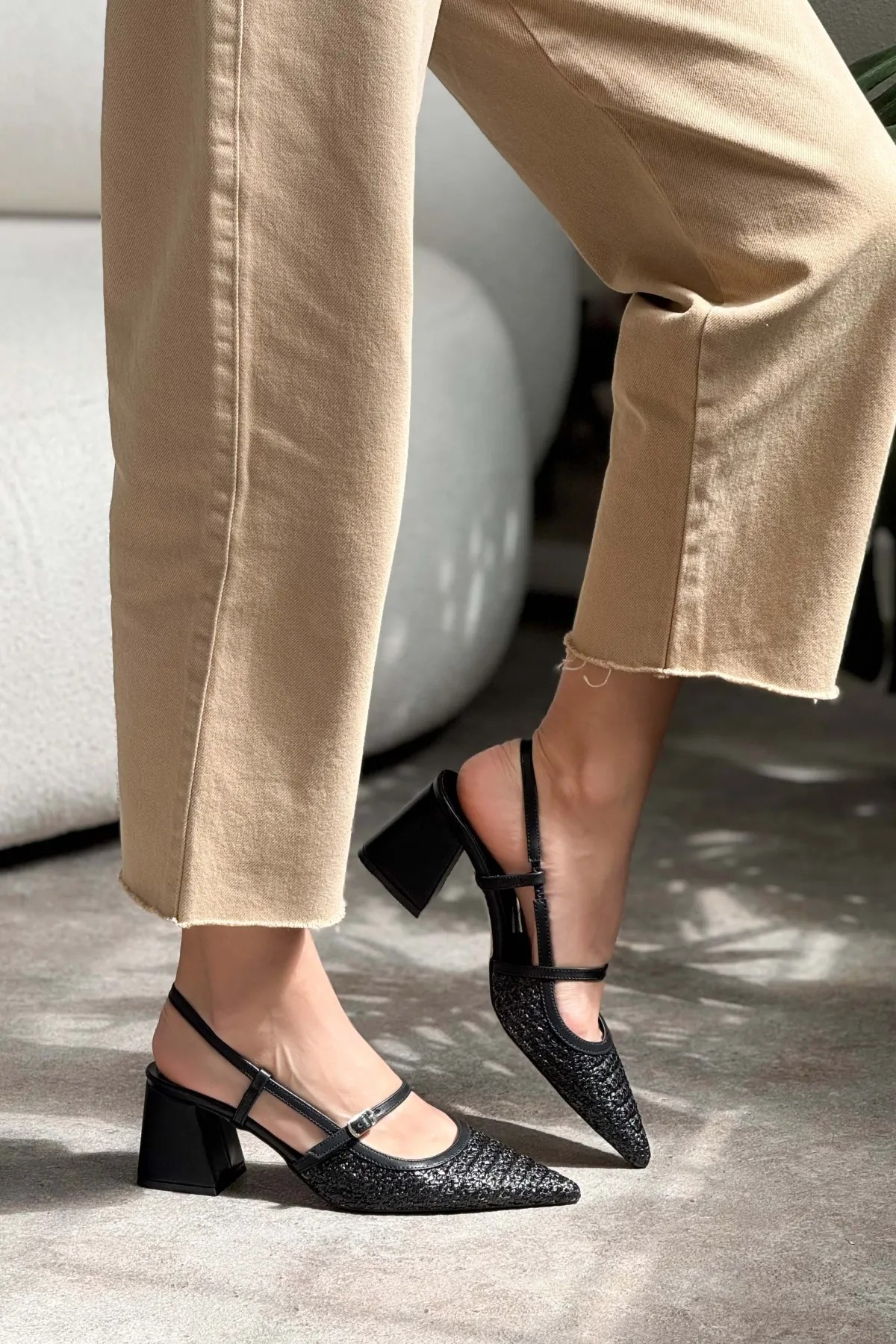 Seza Slingback heels