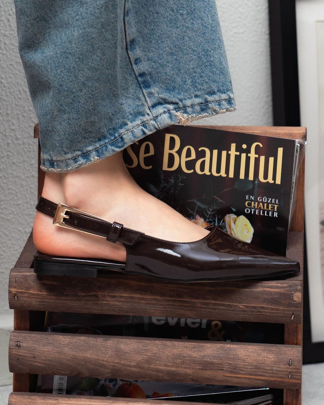 Ricci Slingback Flats