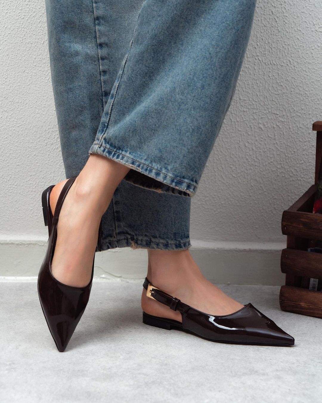 Ricci Slingback Flats