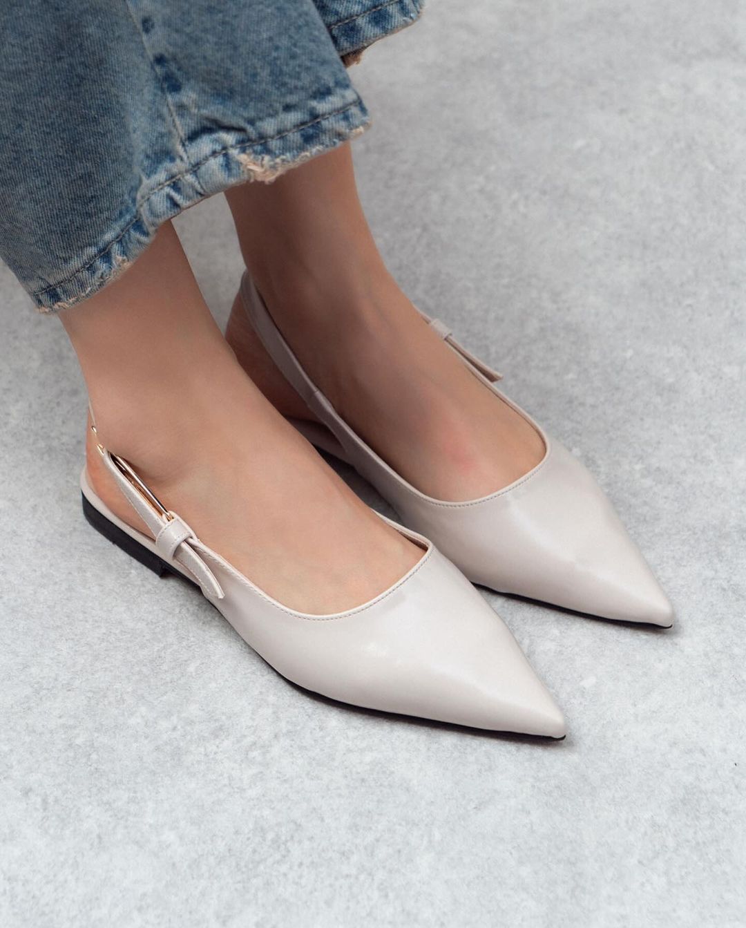 Ricci Slingback Flats