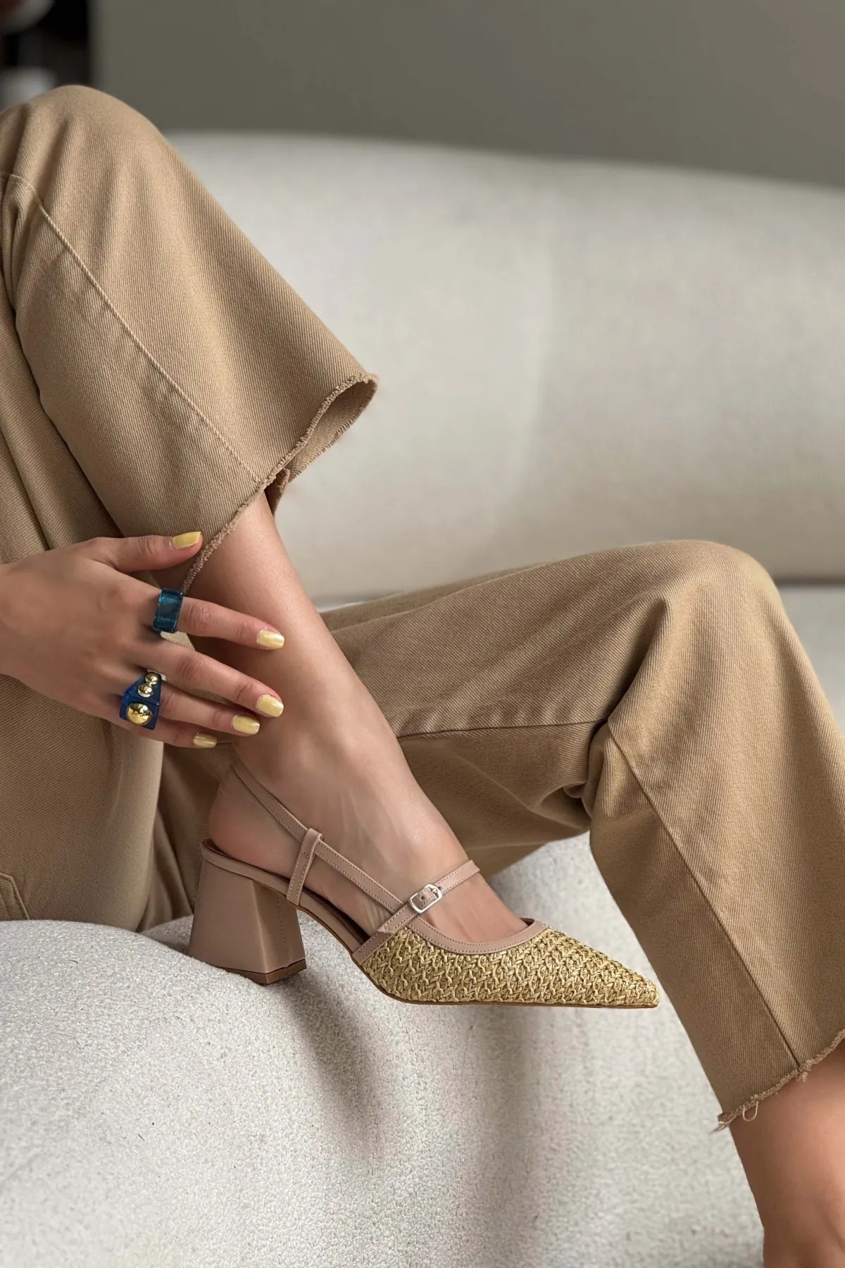 Seza Slingback heels