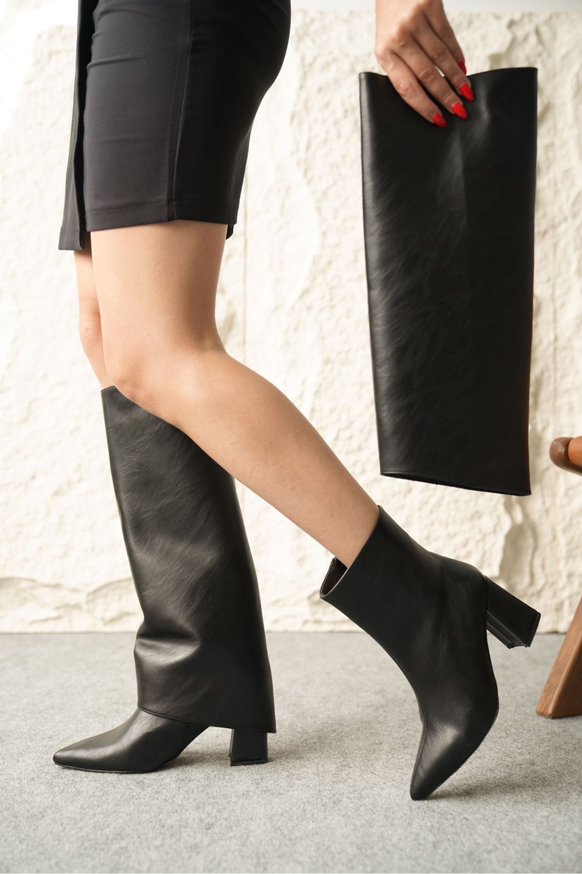 Luna Double Wear Boots  - Patent